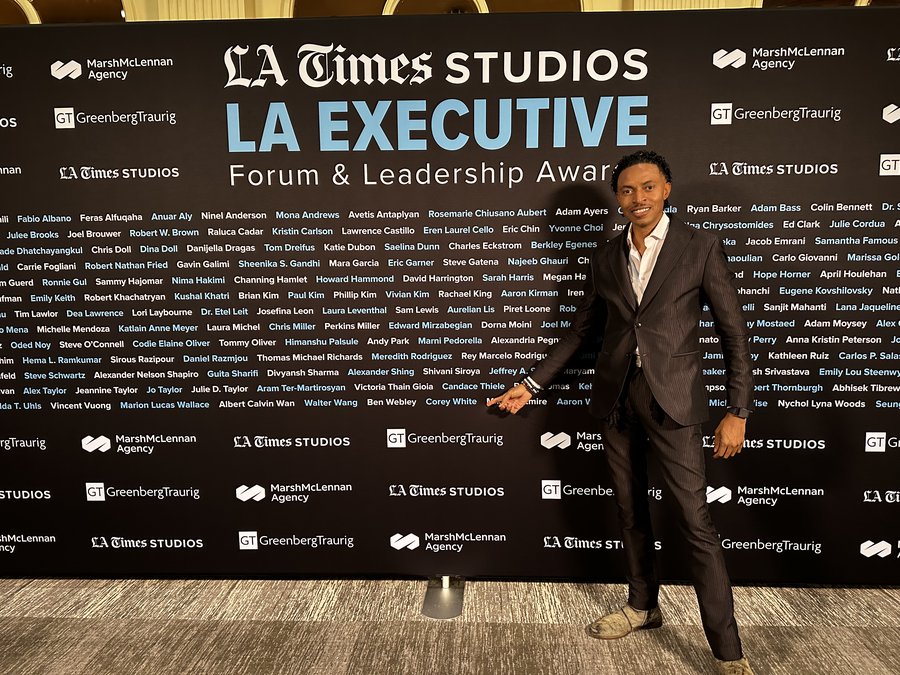 Corey White at the LA Times Executive Forum