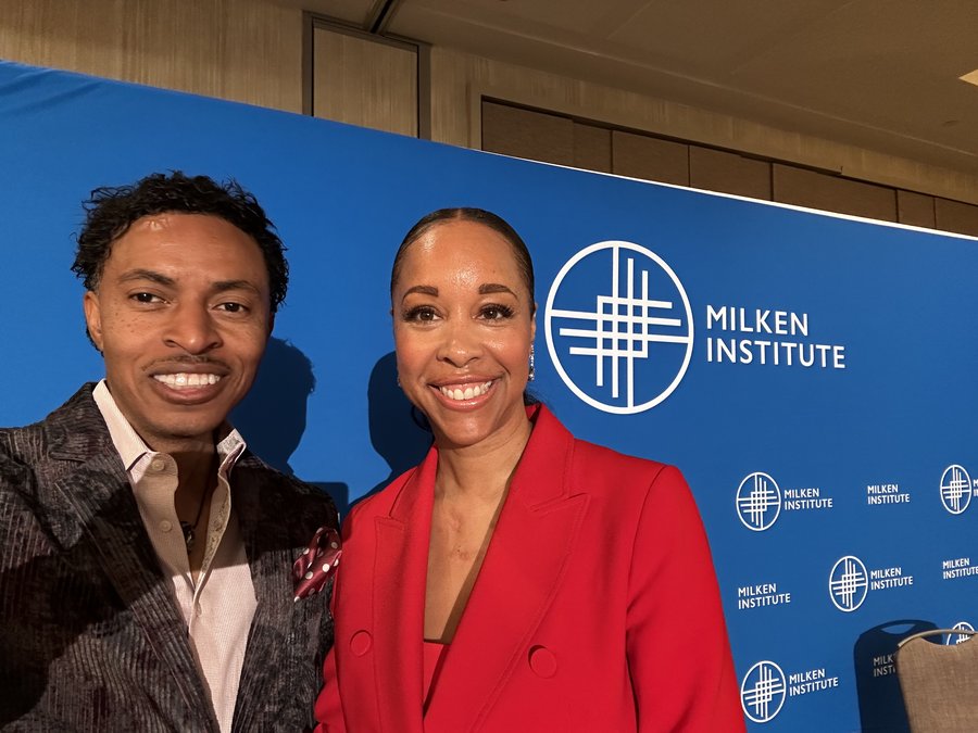 Corey White at the Milken Institute