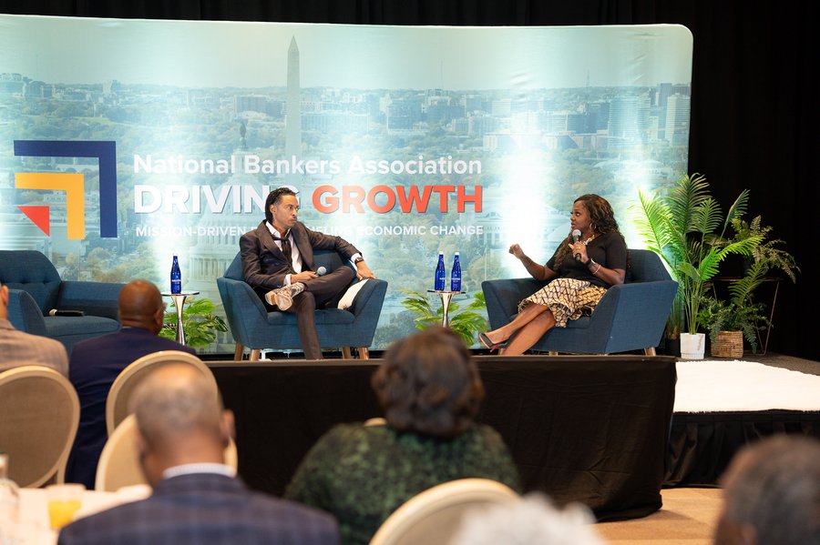 Corey White in a fireside chat